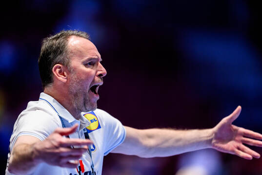 Head coach Dagur Sigurdsson  of Croatia