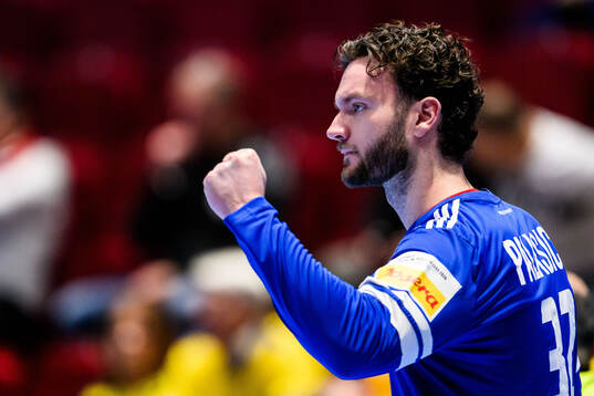 Goalkeeper Kristof Laszlo Palasics of Hungary celebrates