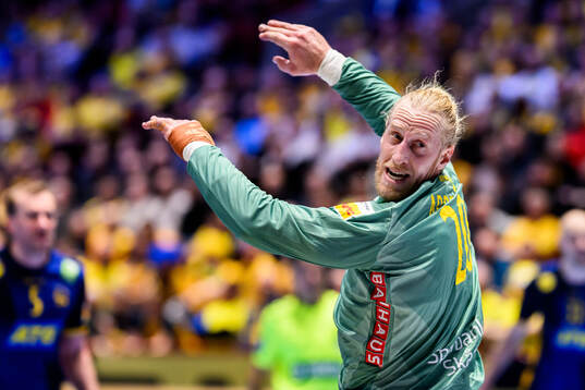 Goalkeeper Mikael Appelgren of Sweden