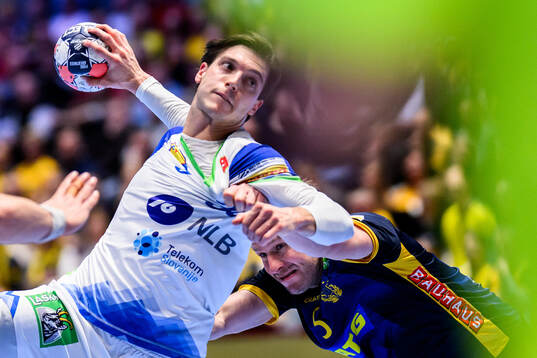 Domen Makuc of Slovenia and Max Darj of Sweden