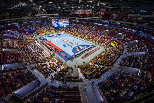 Bläddra bland fler bilder av 2026 European Handball Championship, Day 9, Slovenia - Sweden