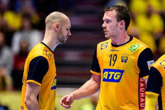 Lukas Sandell and Felix Claar of Sweden