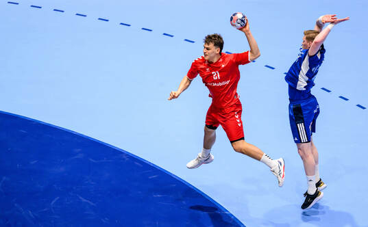Gino Steenaerts of Switzerland and Ymir Gislason of Iceland