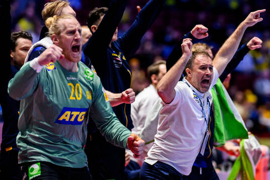 Head coach Michael Apelgren of Sweden