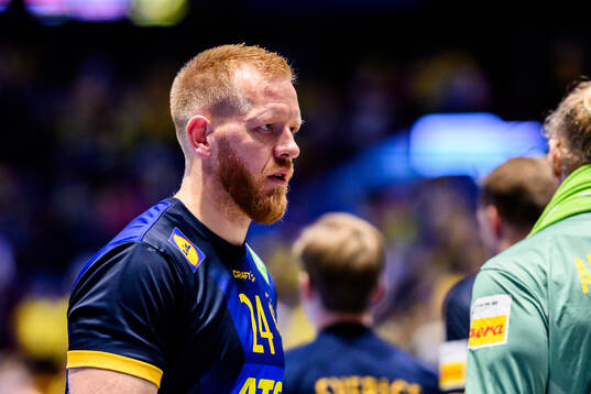 Jim Gottfridsson of Sweden looks dejected