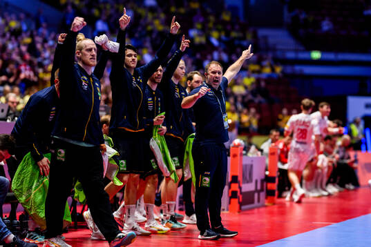 Head coach Michael Apelgren of Sweden