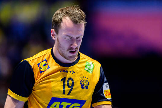 Felix Claar of Sweden looks dejected