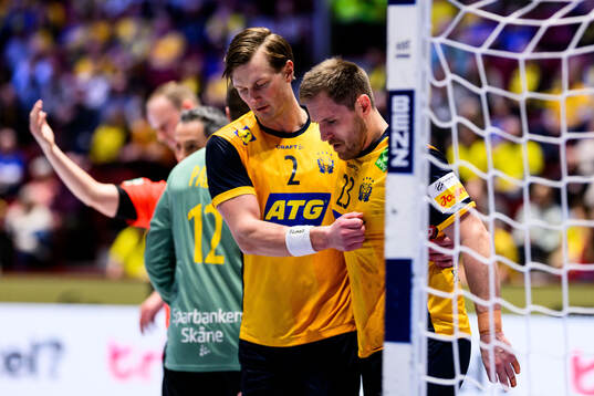 Jonathan Carlsbogård and Albin Lagergren of Sweden