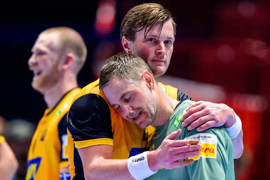 Bläddra bland fler bilder av 2026 European Handball Championship, Day 14, Switzerland - Sweden