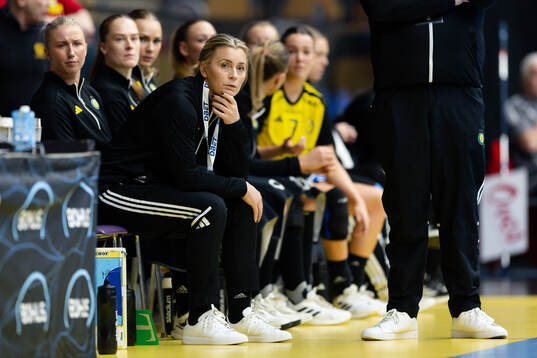 Sävehofs assisterande tränare Isabelle Gulldén