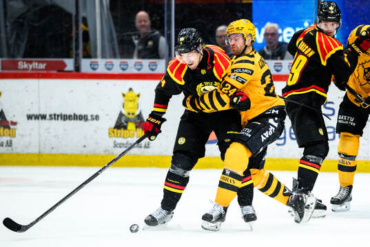 Brynäs Robert Hägg och Skellefteås Oscar Lindberg