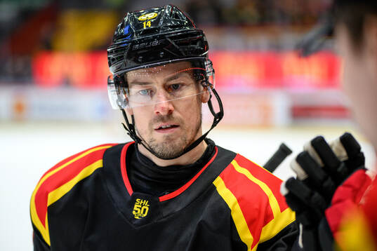 Brynäs Robert Hägg jublar
