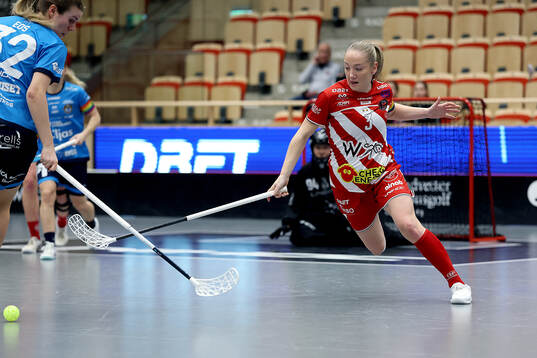 Pixbos lagkapten Moa Andersson