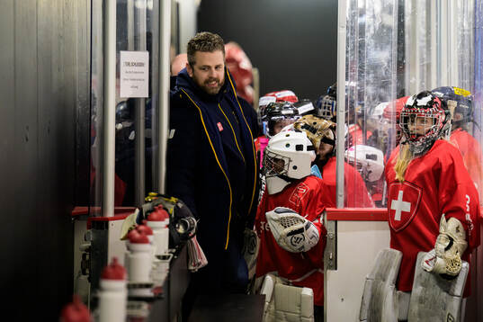 Head coach Ulf Lundberg of Sweden