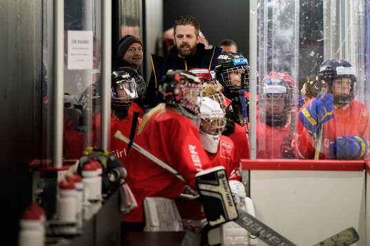 Head coach Ulf Lundberg of Sweden