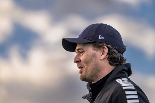 Coach Fredrik Holmberg of GAIS