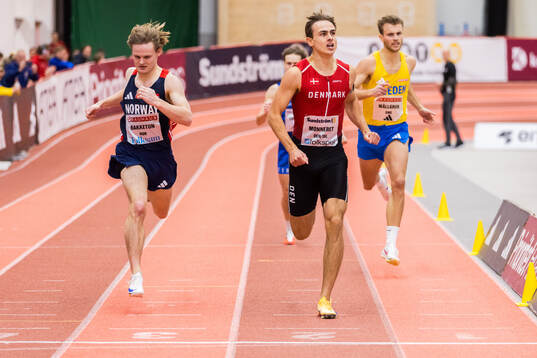 Andreas Haara Bakketun of Norway and Sebastian Højriis