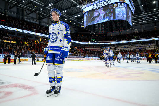 Leksands Victor Johansson deppar
