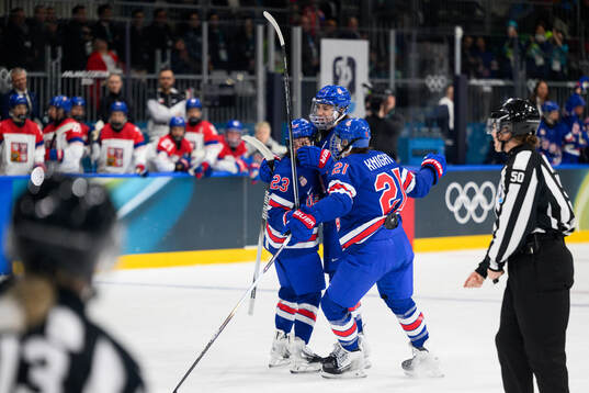 Megan Keller of USA celebrates the 1-0 goal in the women's