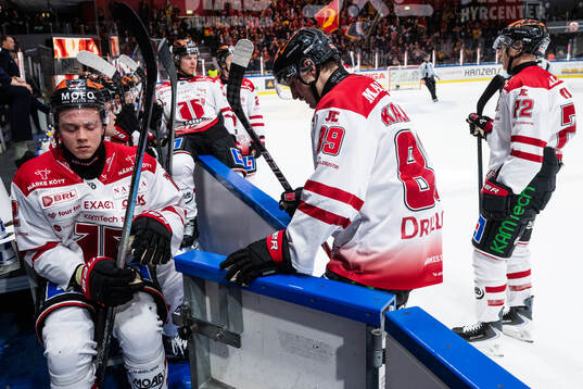 Örebros Noah Steen, Christopher Mastomäki, Patrik