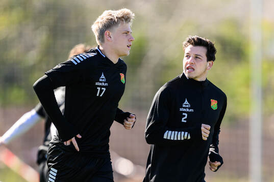 Robert Frosti Thorkelsson och Matteo de Brienne