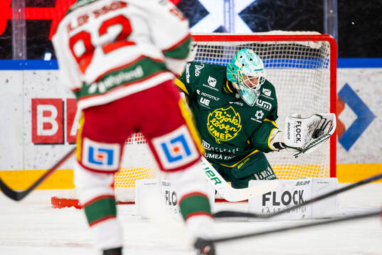Björklövens målvakt Frans Tuohimaa