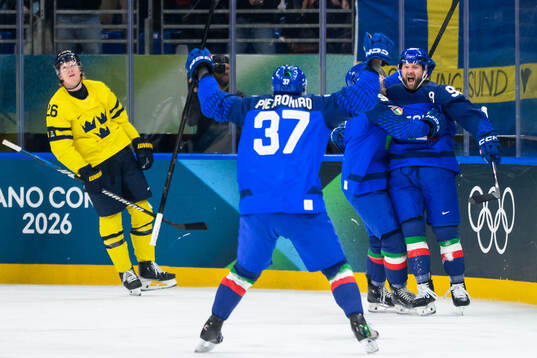 Luca Frigo of Italy celebrates