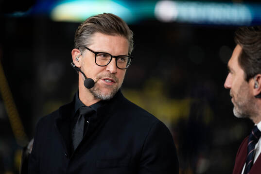 Jonas Andersson in SVT’s studio