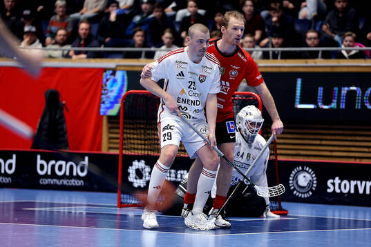 Växjös Linus Bergström och Storvretas Ondrej Nemecek