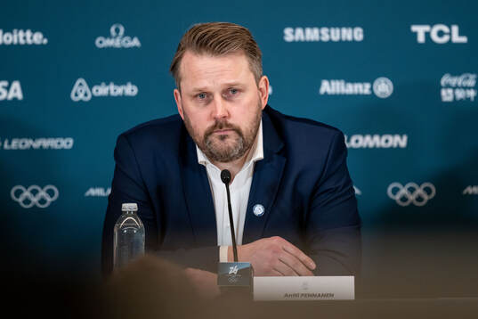 Head coach Antti Pennanen of Finland