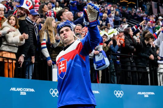 Juraj Slafkovsky of Slovakia