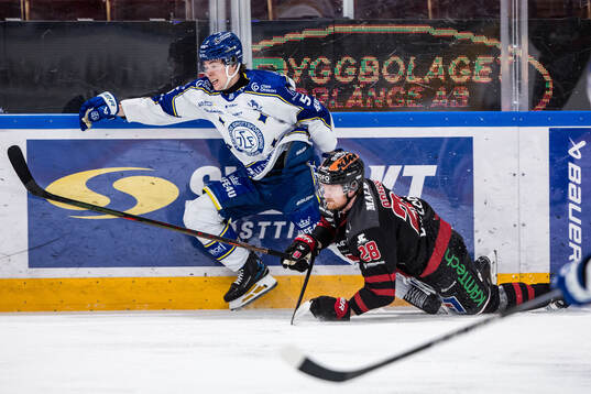Leksands Andro Kaderli och Victor Johansson