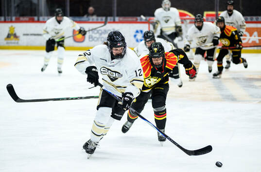 SDEs Sofia Sohlin och Brynäs Julia Östlund