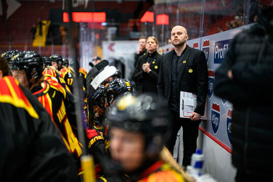 Brynäs tränare Filip Eriksson