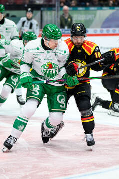 Rögles Albin Sundsvik och Brynäs Johan Larsson