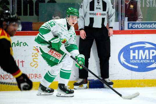 Under ishockeymatchen i SHL mellan Brynäs och Rögle
