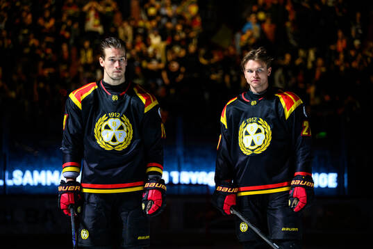 Brynäs Robert Hägg och Brynäs Mattias Norlinder