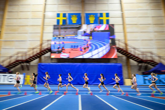 Tävlande i damernas 3000 meter final