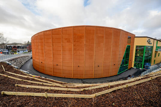 General exterior view of Gneist Arena