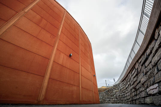 General exterior view of Gneist Arena