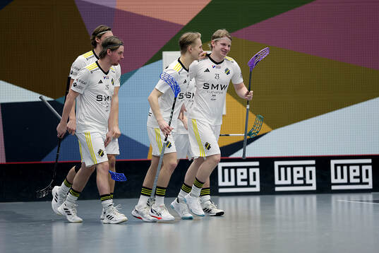 AIK's Wille Jäderlund jublar