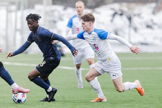 AIKs Axel Kouame och Oddevolds Elias Forsberg