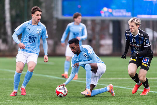 Malmö FFs Kenan Busuladzic och Taha Ali