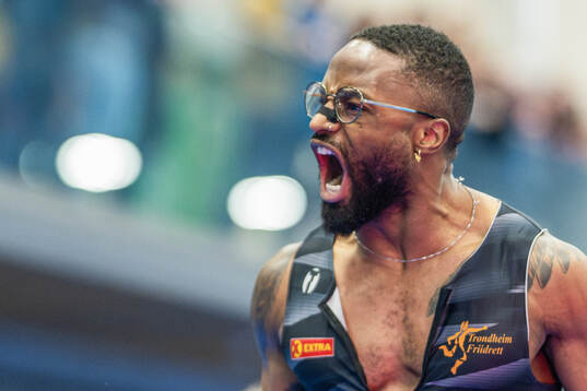 Christian Mensah of Trondheim Friidrett