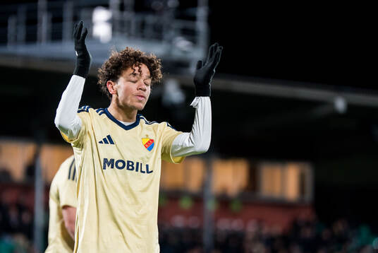 Djurgårdens Mikael Anderson deppar