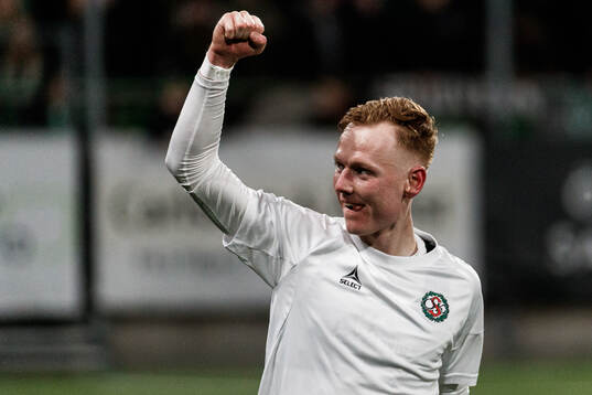Örebros Christopher Redenstrand jublar
