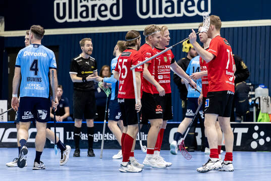 Storvretas spelare jublar