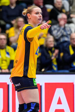 Isabel van Kerkvoorde of Sweden celebrates