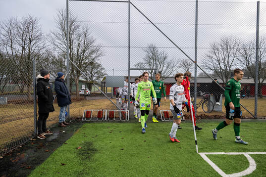 Karlstads målvakt Toomas Kocys och Henrik Bellman gör