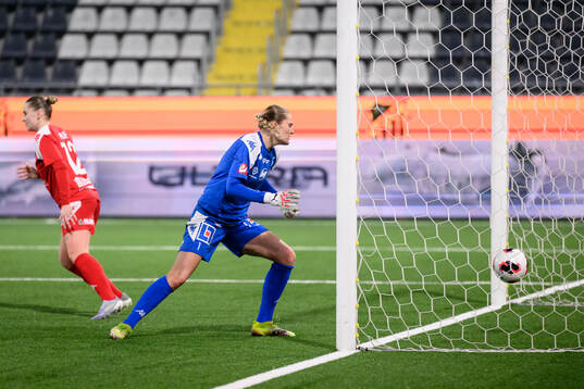 Linköpings målvakt Julia Cavander